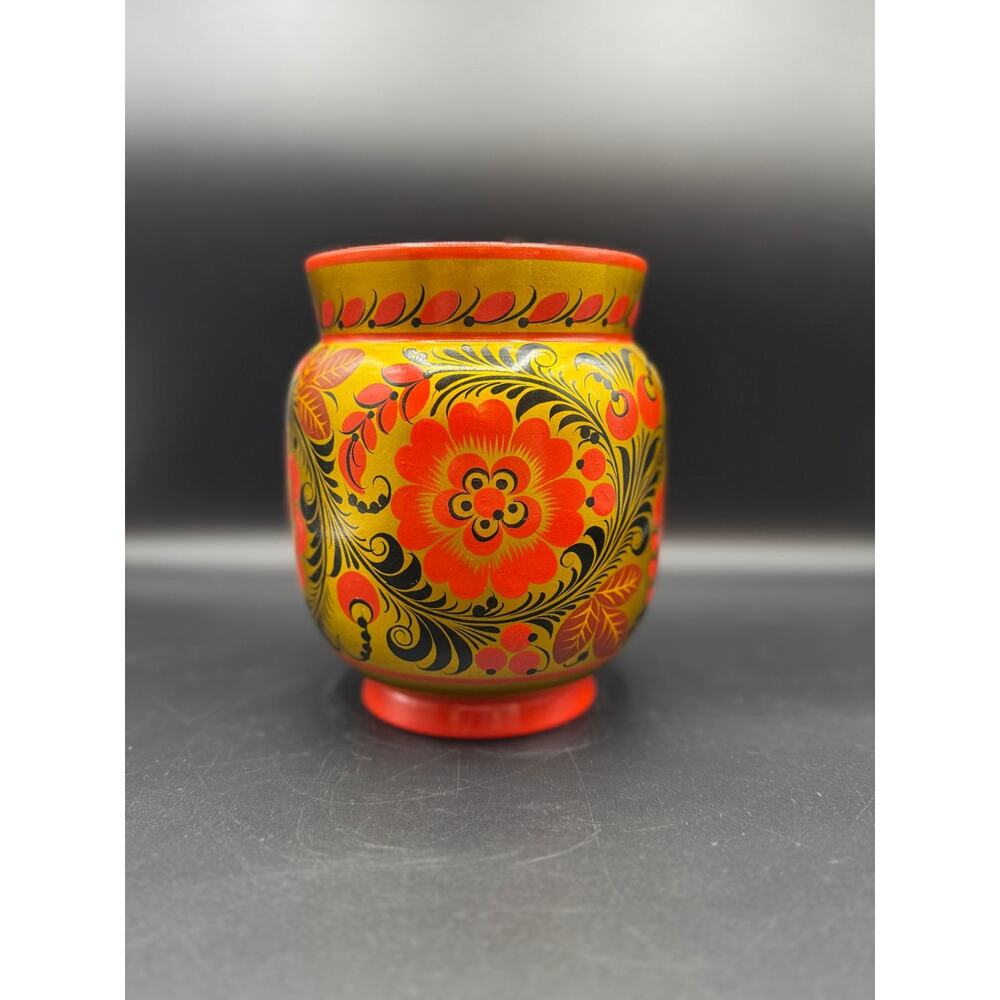 VTG Khokhloma Vase